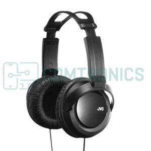 JVC HARX330 Full-Size Over-Ear Stereo Headphones with Extra Bass – Black