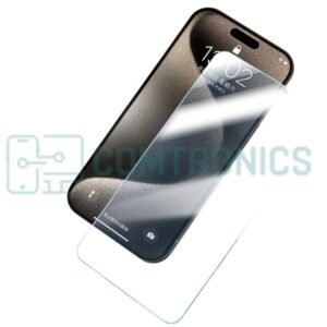 Tempered Glass Screen Protector – Scratch-Resistant, Anti-Bubble Film for iPhone 15